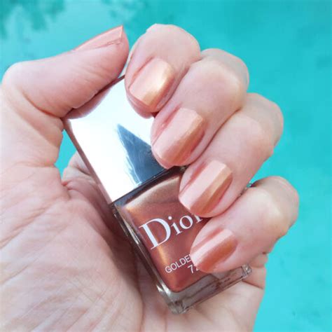 dior golden hour nail polish|Dior pink nail polish.